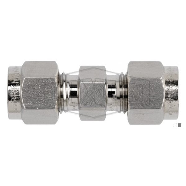 The Right Connection Instrumentation Union, 1/4 in Nominal, Tube End Style, 316 SS, Domestic